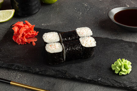 Маки с крабом