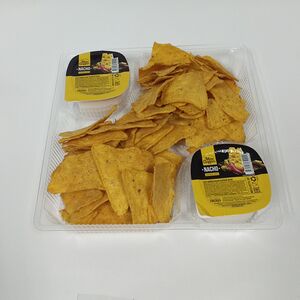 Double начос барбекю и сырный соус