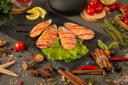 Мидии гигант спайси