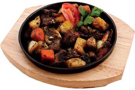 Жаркое из баранины с картофелем