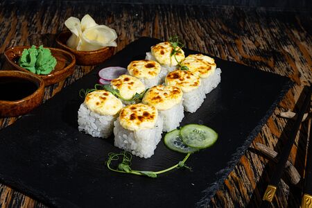 Краб под сырной шапочкой