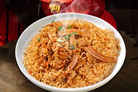 Рис с кальмаром №117