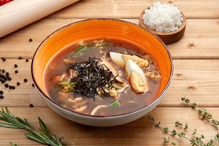 Суп с остринкой Кимчи