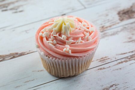 Капкейк Клубничная Любовь