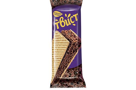 Батончик вафельный с шоколадной начинкой Твист