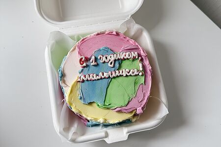 Бенто-торт для ребенка на 1 годик