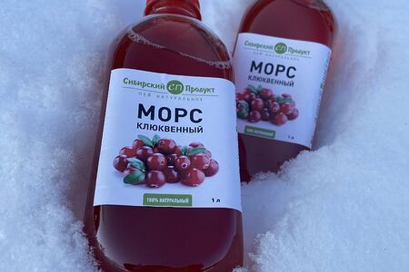 Морс с клюквой