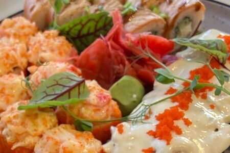 Рамен с креветкой