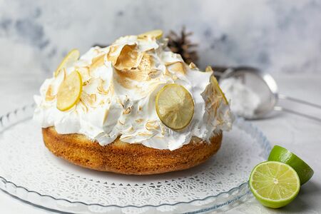 Кекс лайм-кокос