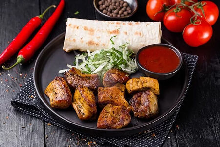 Шашлык из индейки