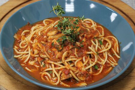 Спагетти арабьята