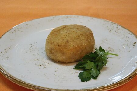 Котлета куриная с грибами