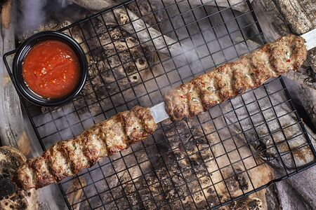 Люля-кебаб из баранины