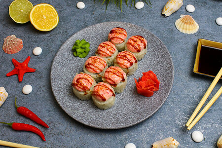 Запеченный ролл Chicken Star