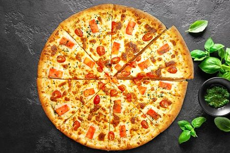 Пицца Сёмга маленькая