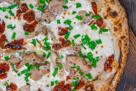 Сливочная курица и вяленые томаты