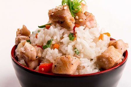 Рис с курицей