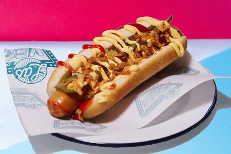 Хот-Дог Чикен Спайси