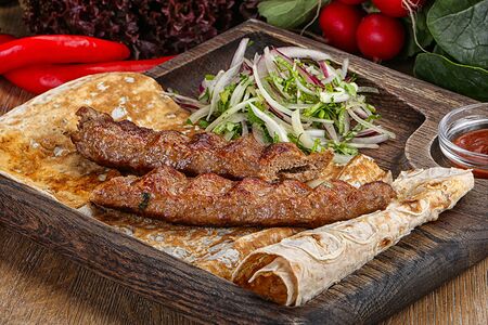 Люля-кебаб из телятины