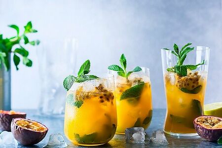 Домашний лимонад маракуйа