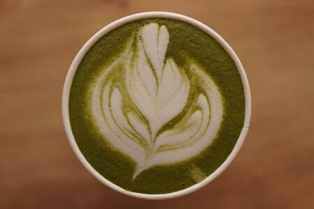 Матча-латте на альтернативном молоке