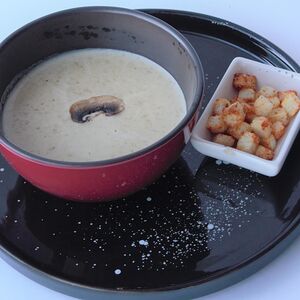 Крем-суп грибной