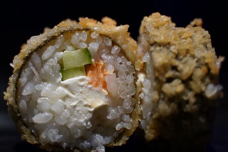 Темпура с лососем