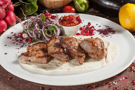 Шашлык Бастурма