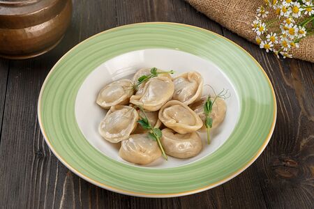 Пельмени с говядиной и свининой