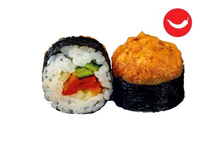 Острый запеченный лосось