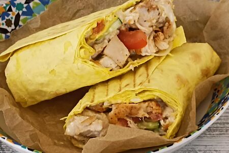 Шаурма с двойным мясом