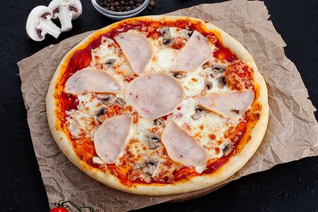 Ветчина и грибы