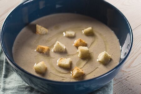 Крем-суп грибной