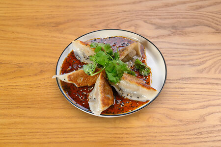 Гёдза с курицей и креветкой