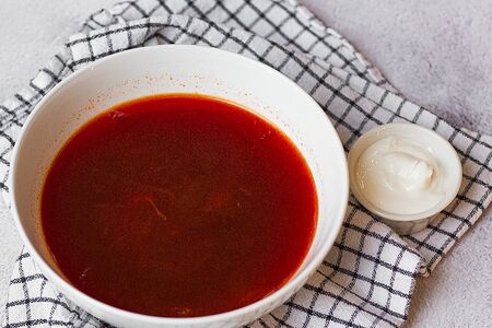 Борщ с говядиной