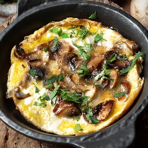 Սնկով ձվածեղ