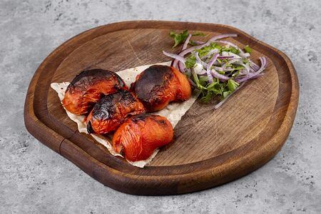 Шашлык из томатов