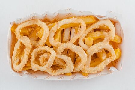 Картофель с кальмаром