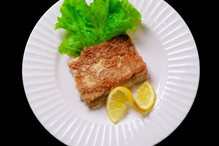 Филе горбуши в сырном кляре