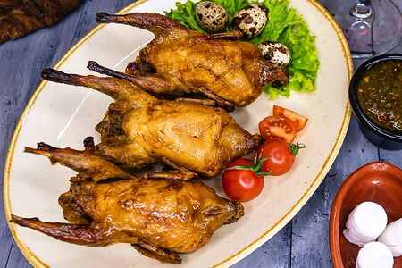 Перепелка жареная