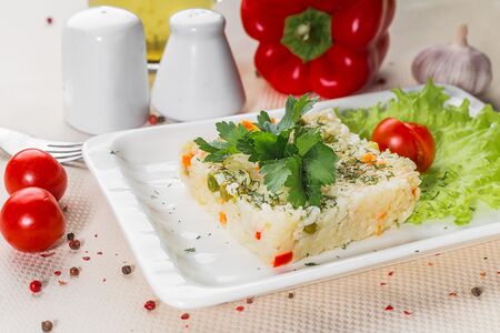 Рис с овощами