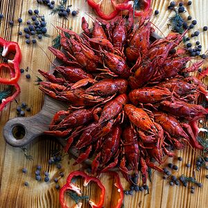 Донские раки Семечки в ароматном бульоне