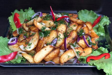 Жаркое из молодого картофеля