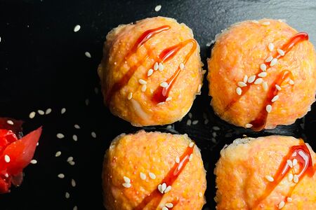 Запеченный с курицей