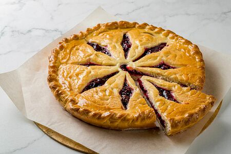 Пирог Ежевика