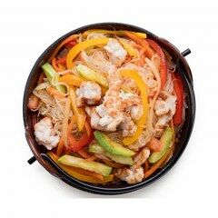 Рисовая лапша с индейкой