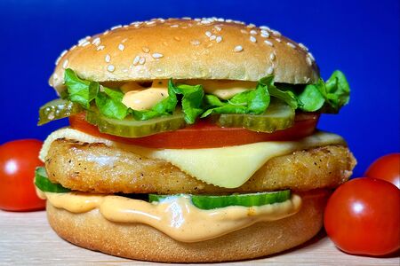 Бургер Гриль с куриной котлетой