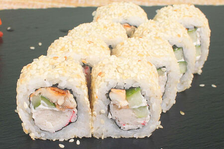 Ролл унаги сирогома