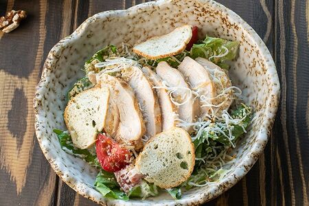 Цезарь с цыпленком