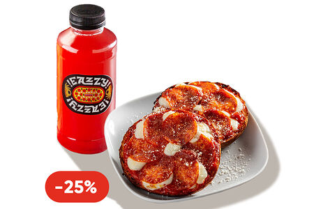 Напиток и Снек пепперони